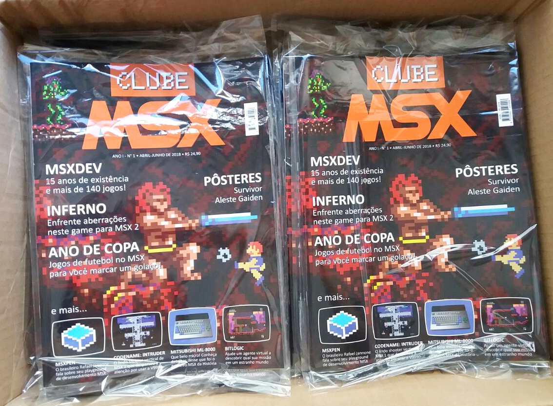 Nasce a primeira edição da Clube MSX!
