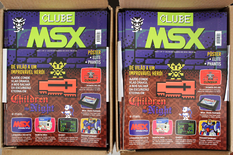 A Clube MSX #2 nasceu e está linda! | Revista Clube MSX