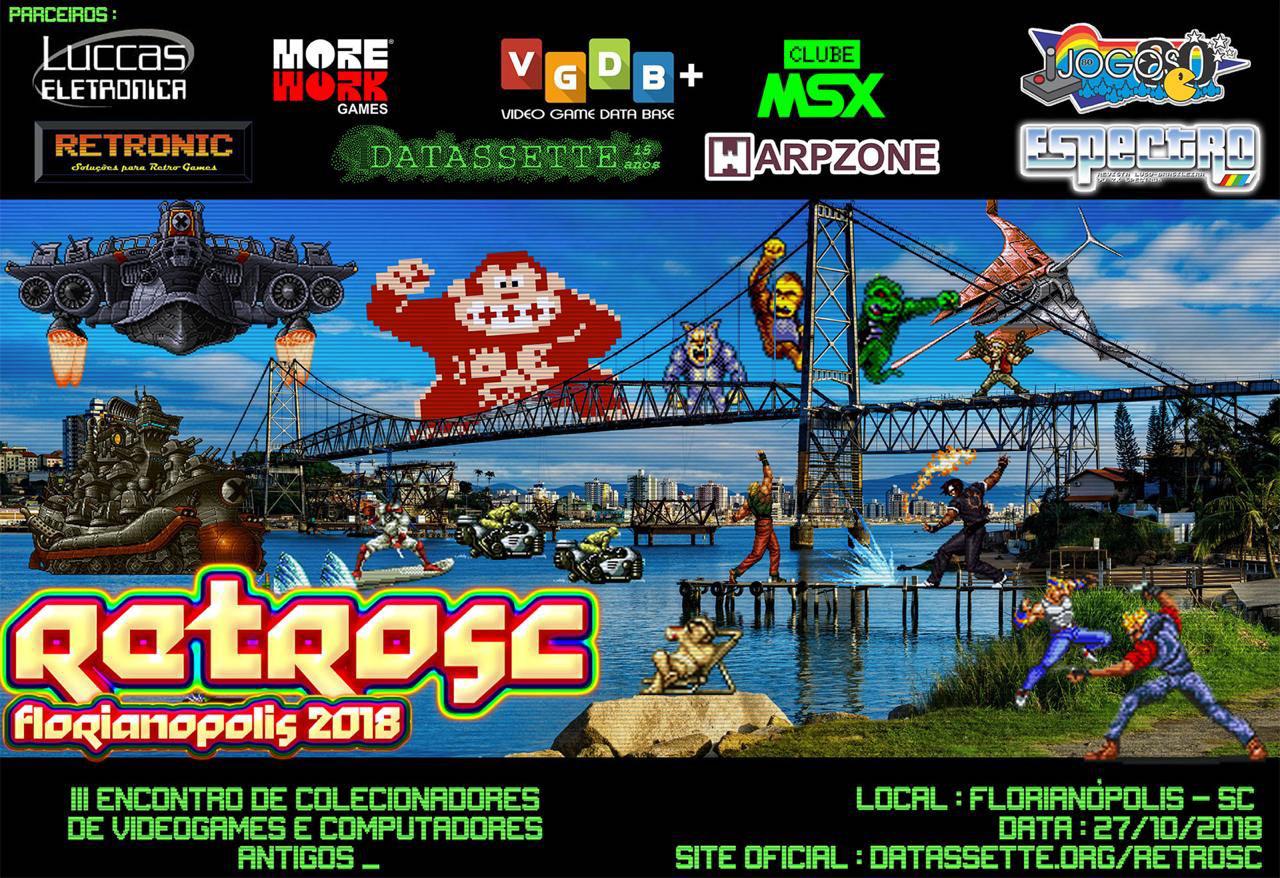 Clube MSX na RetroSC 2018 | Revista Clube MSX