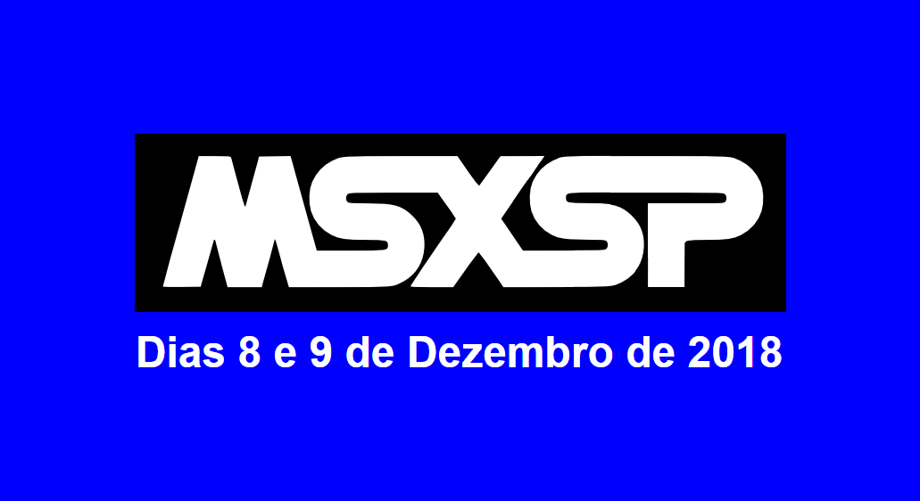 MSX SP 2018 | MSX SAMPA 2018