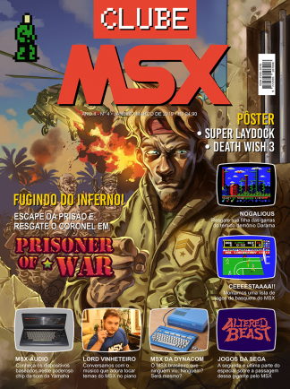 Capa da revista Clube MSX #4 - Revista Clube MSX