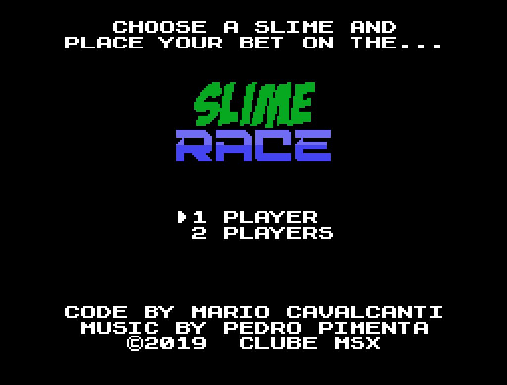 Slime Race | Revista Clube MSX