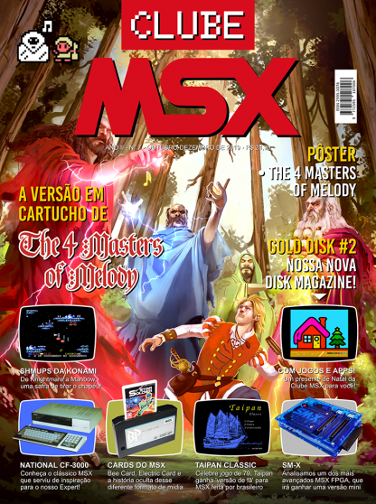 Capa da revista Clube MSX #7 - Revista Clube MSX