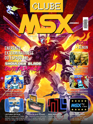 Capa da revista Clube MSX #8 - Revista Clube MSX