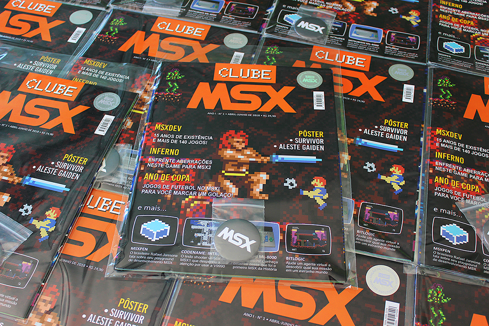 Clube MSX #1 - Edição de Colecionador | REVISTA CLUBE MSX