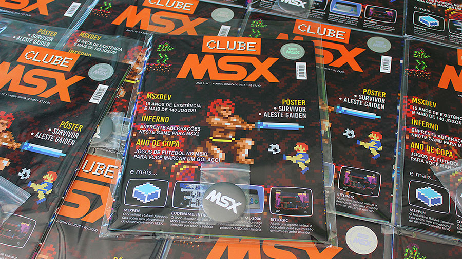 Clube MSX #1 - Edição de Colecionador | REVISTA CLUBE MSX