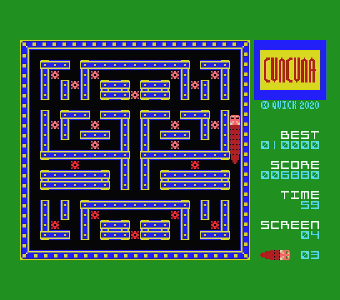Cuncuna: nono jogo participante na MSXdev'20 | Revista Clube MSX