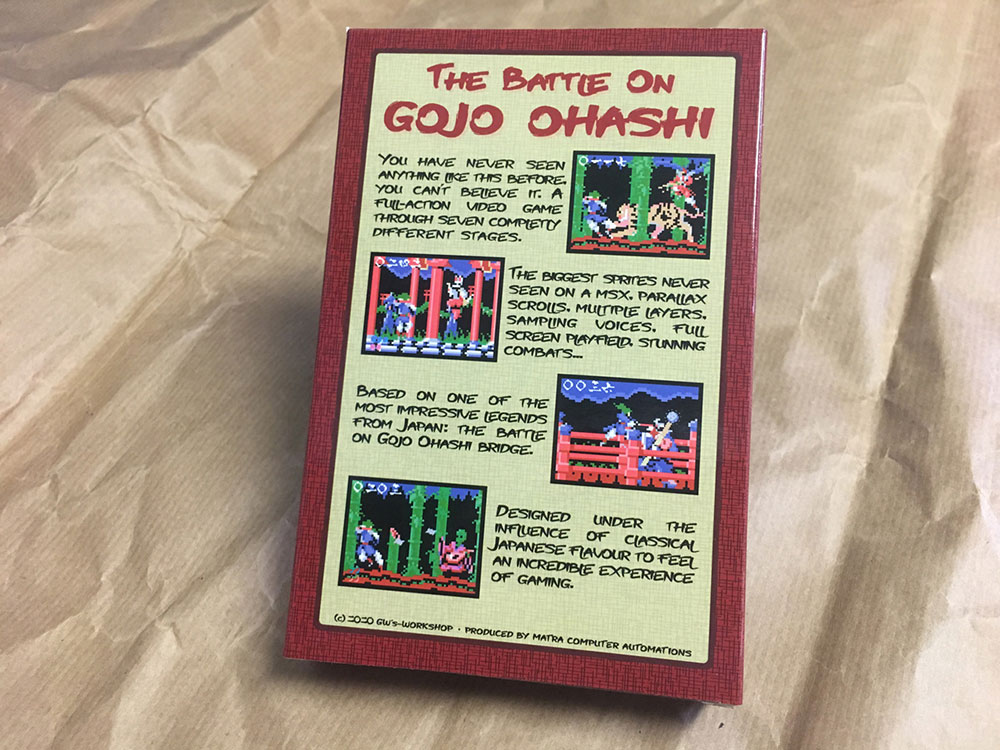 Gojo Ohashi já disponível na Matra | Revista Clube MSX