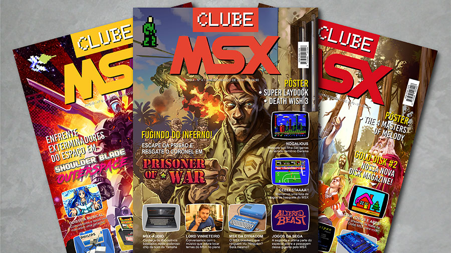 Agora você já pode assinar a revista Clube MSX