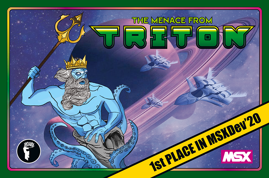 The Menace from Triton | Revista Clube MSX