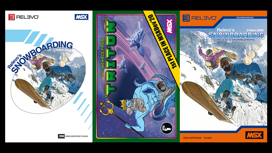 The Menace from Triton e Relevo's Snowboarding na Matranet | Revista Clube MSX