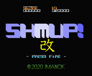 SHMUP!Kai: novo shmup para MSX1 e MSX2 é lançado | REVISTA CLUBE MSX