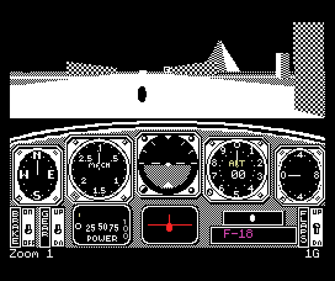 Chuck Yeager's Advanced Flight Trainer (MSX) | Revista Clube MSX