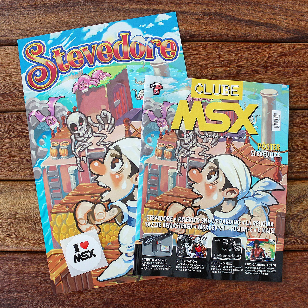 Começaram os envios da revista Clube MSX #12 | Revista Clube MSX