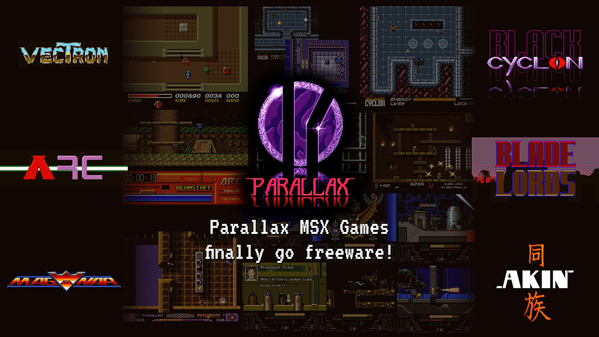 Parallax: jogos da clássica produtora agora são freeware | Revista Clube MSX