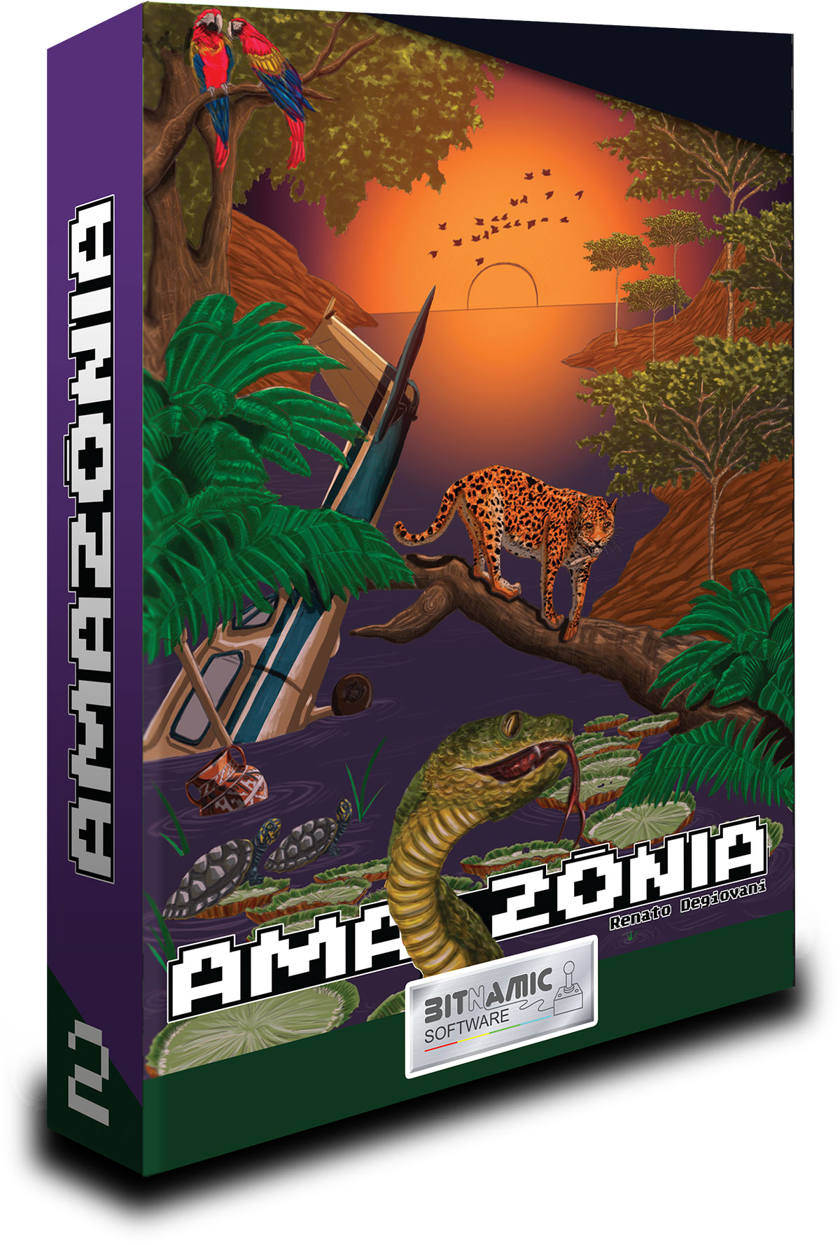 Amazônia: iniciada pré-venda da versão em cartucho para o MSX | Revista Clube MSX