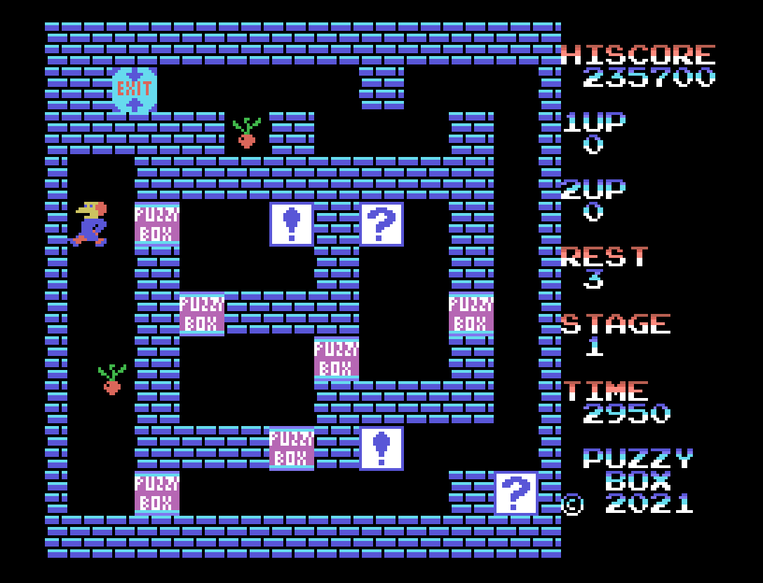 Puzzybox: sexto jogo inscrito na MSXdev'21 | Revista Clube MSX