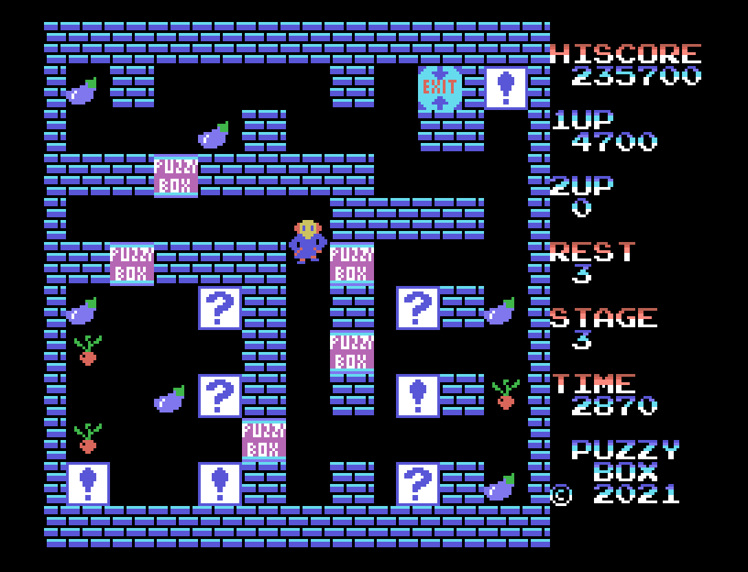 Puzzybox: sexto jogo inscrito na MSXdev'21 | Revista Clube MSX