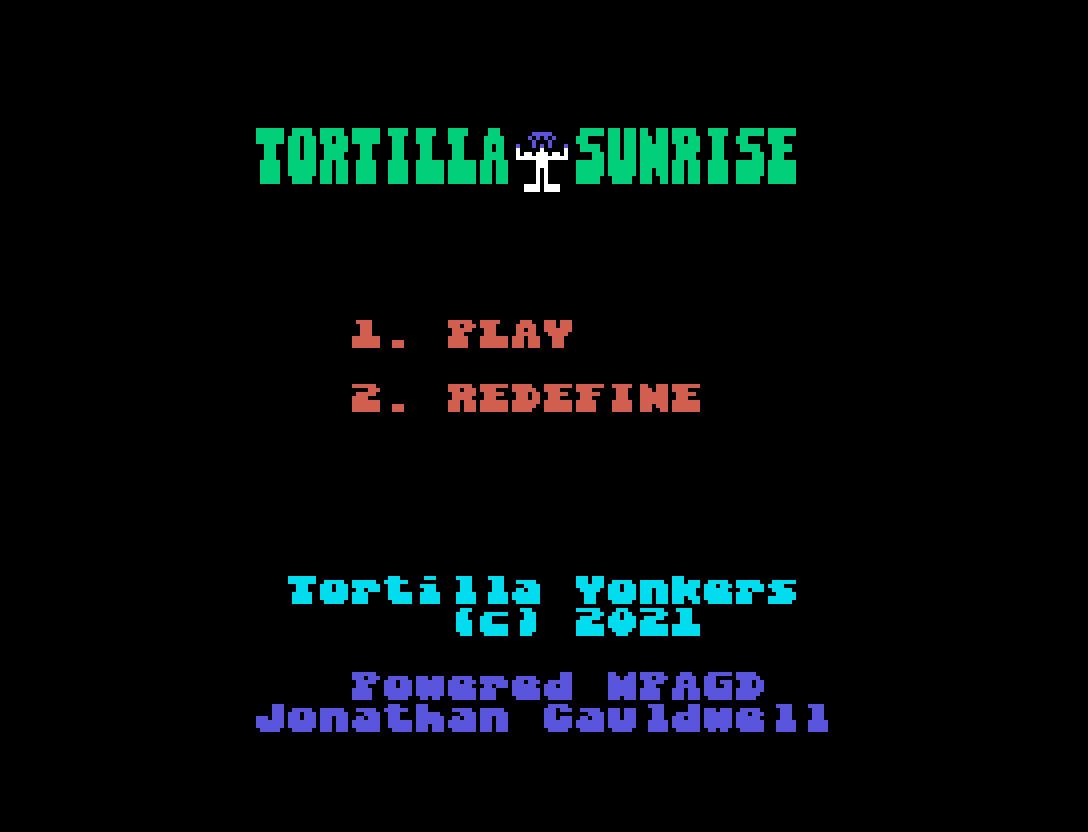 Tortilla Sunrise: quarto jogo inscrito na MSXdev'21 | Revista Clube MSX