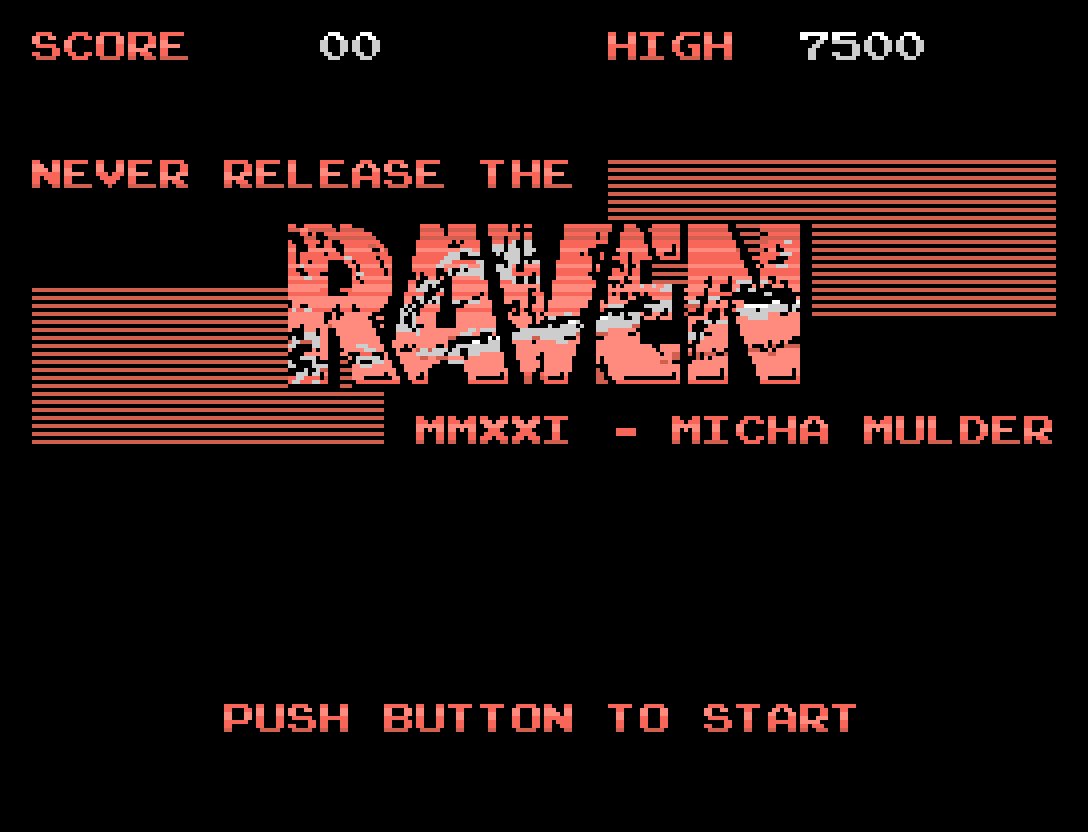 Raven: décimo oitavo jogo inscrito na MSXdev21 | Revista Clube MSX