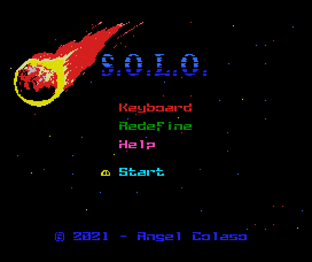 S.O.L.O.: décimo nono jogo inscrito na MSXdev21 | Revista Clube MSX