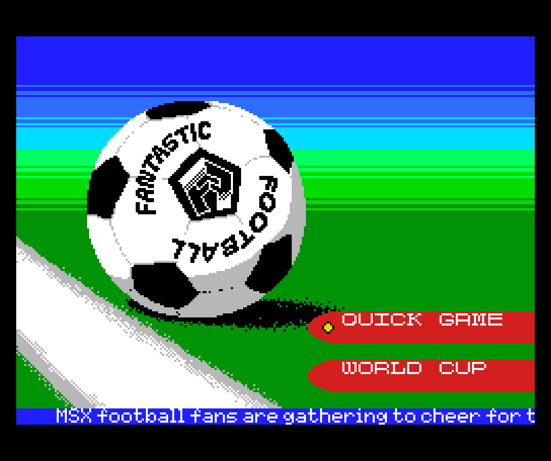 Fantastic Football: vigésimo quinto jogo inscrito na MSXdev21 | Revista Clube MSX