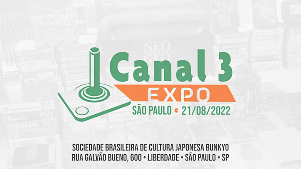Clube MSX estará presente no Canal 3 Expo 2022 | Revista Clube MSX
