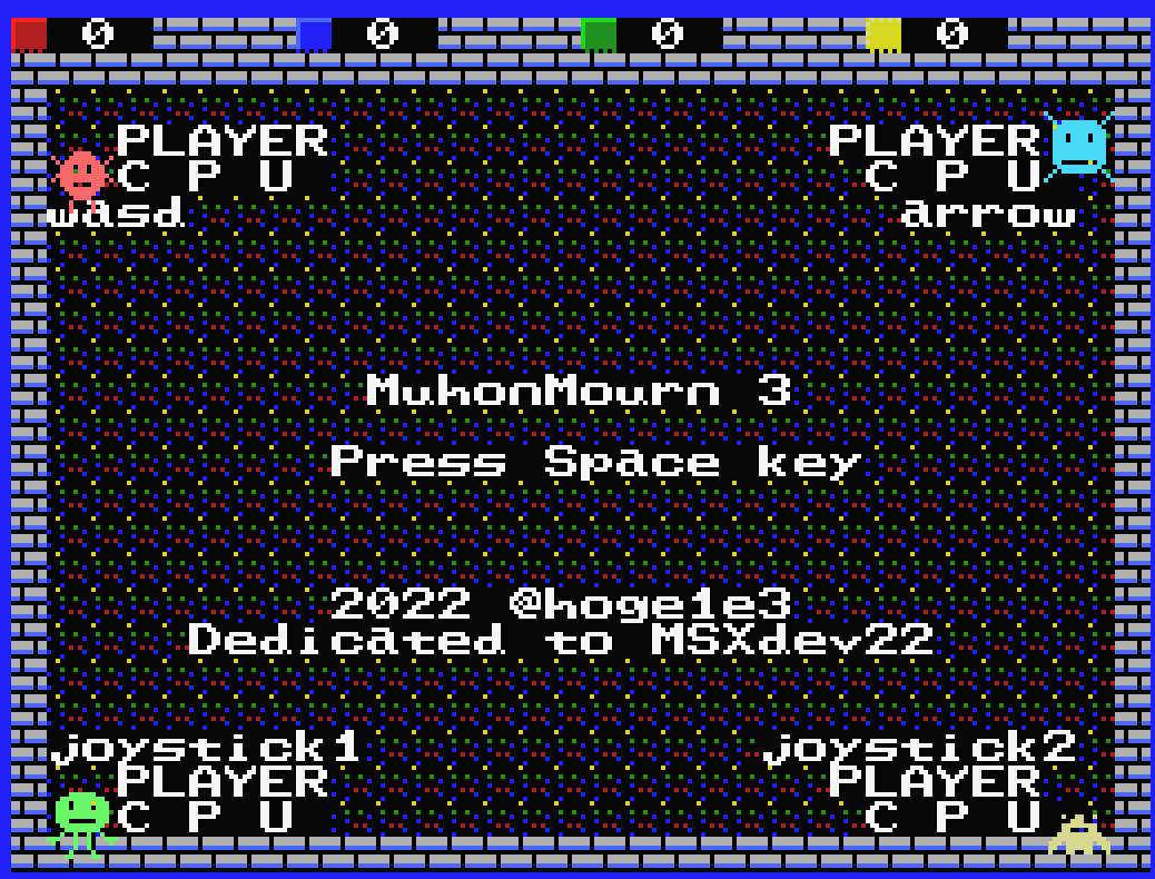 Muhonmourn 3: décimo oitavo jogo inscrito na MSXdev22 | Revista Clube MSX