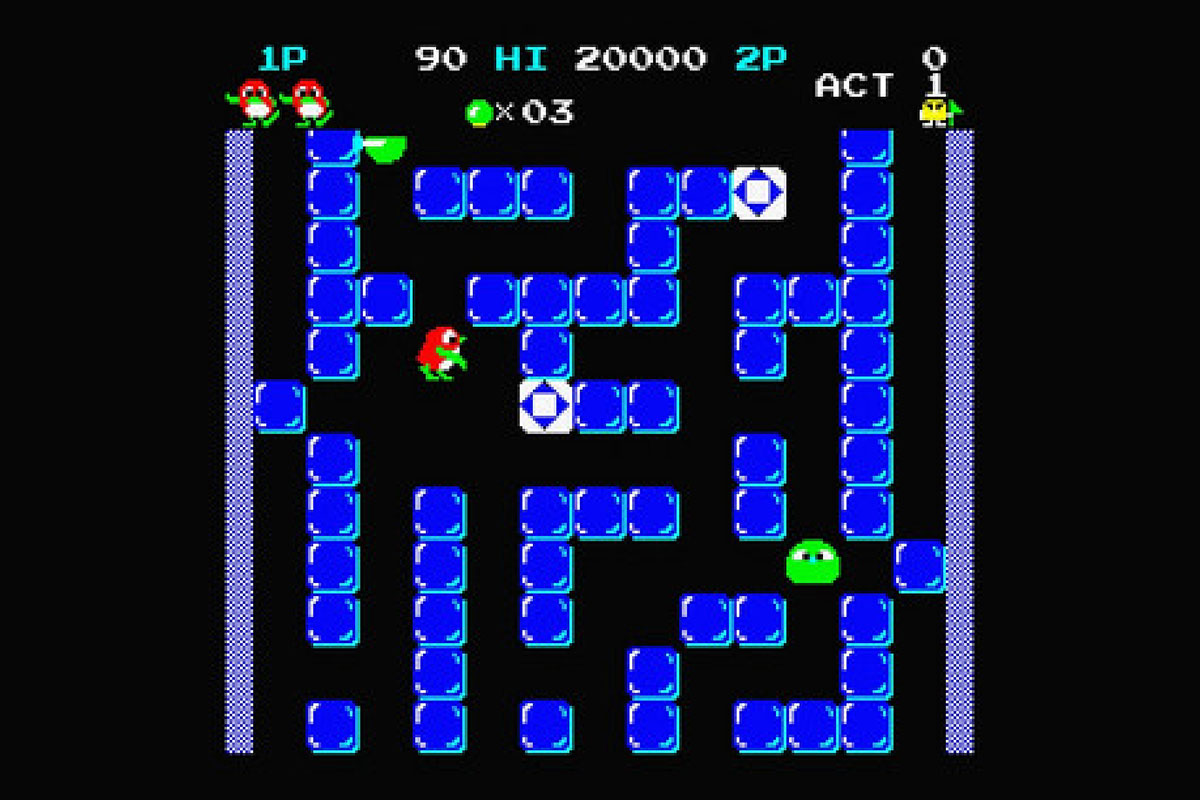 Pengo: Paxanga Soft releases port it created in 2010 for MSX2 – Revista Clube MSX
