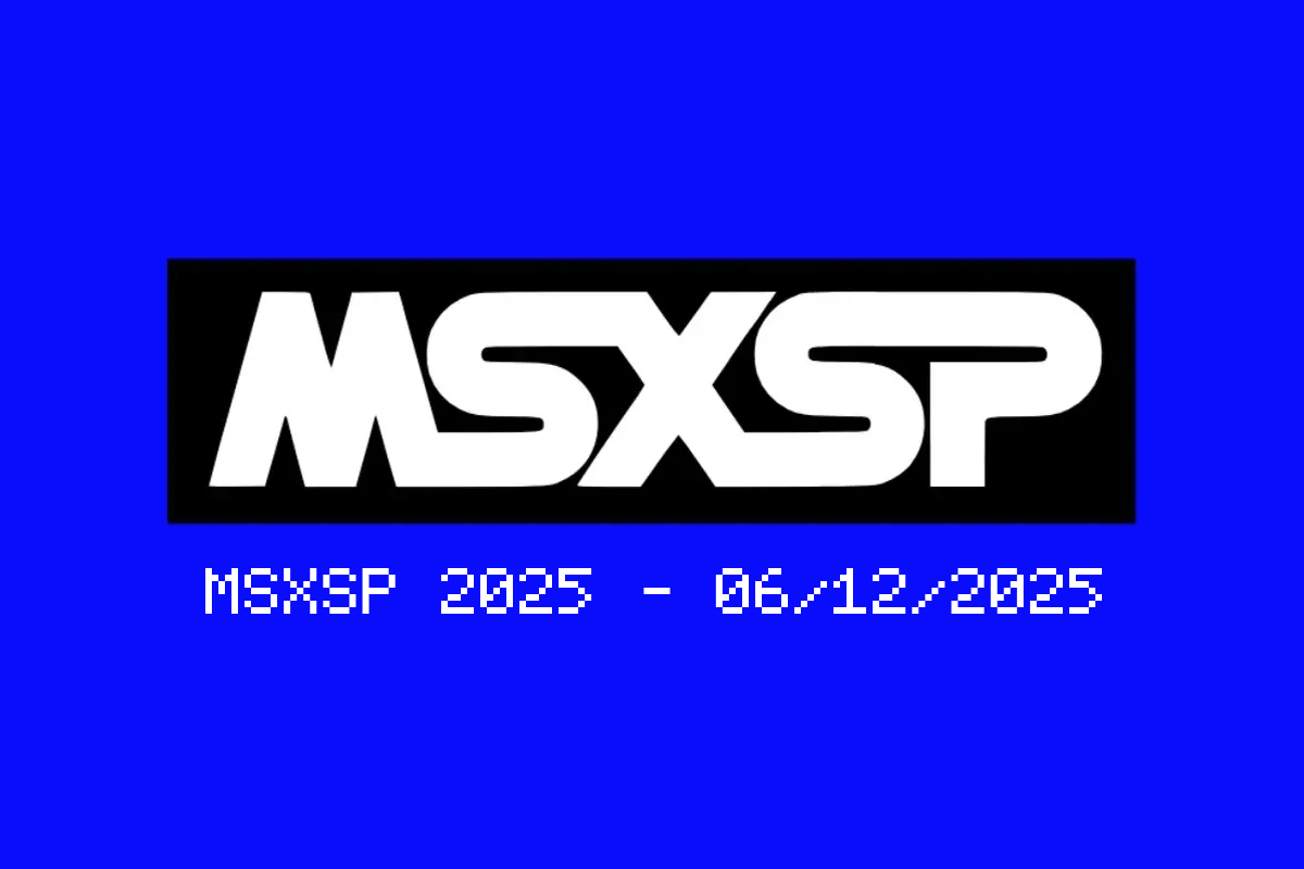 MSXSP confirma data da edição 2025 | Revista Clube MSX