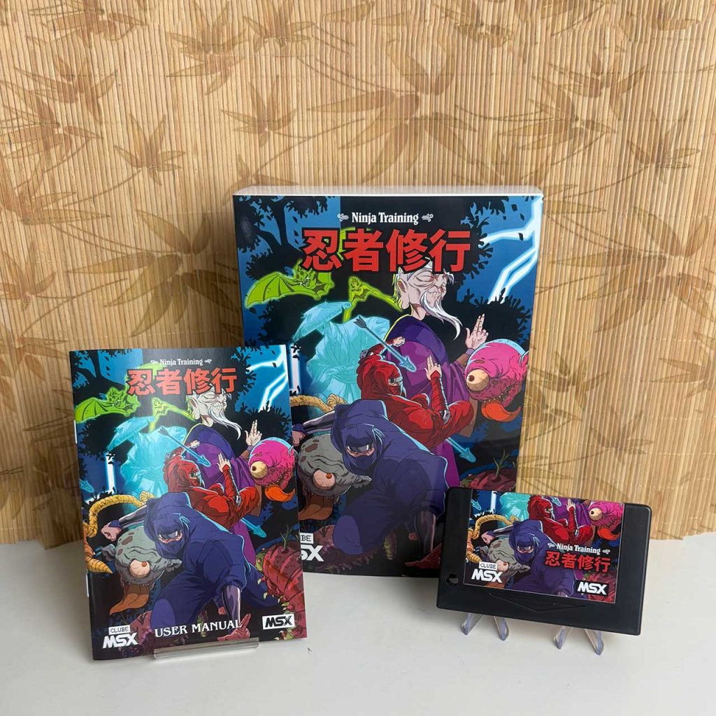 Ninja Training, novo jogo da Clube MSX, será lançado no MSXSP 2025 | Revista Clube MSX