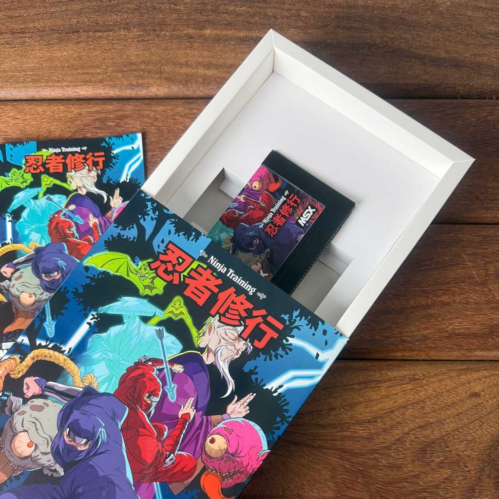 Ninja Training, novo jogo da Clube MSX, será lançado no MSXSP 2025 | Revista Clube MSX