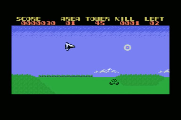 Yokoxevi, uma versão de rolagem lateral do clássico Xevious para MSX1 | Revista Clube MSX